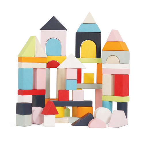 Le Toy Van Petilou 60 piece Building Blocks Set & Bag Le Toy Van Petilou 60 piece Building Blocks Set & Bag