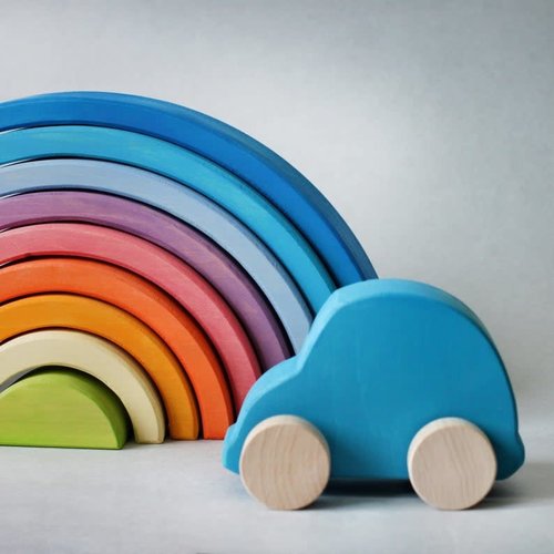 Blue Rainbow Stacker Blue Rainbow Stacker