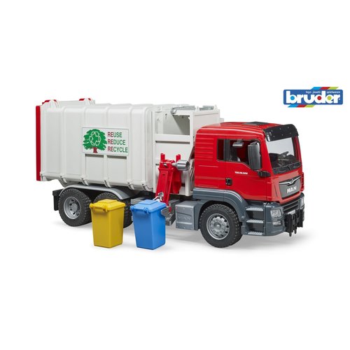 Bruder MAN TGS Side Loading Garbage Truck Bruder MAN TGS Side Loading Garbage Truck