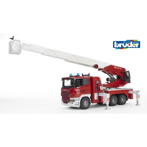 Bruder Scania Fire Engine w Slewing Ladder Bruder Scania Fire Engine w Slewing Ladder
