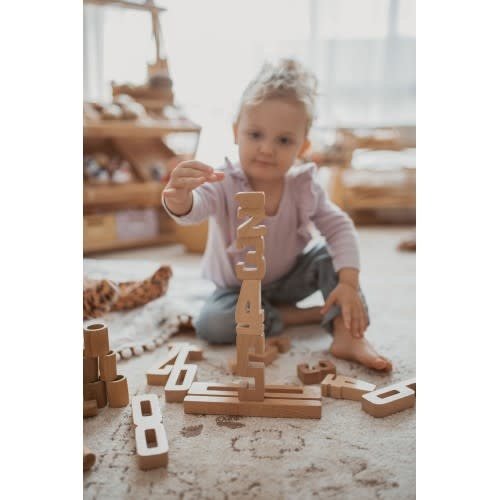 Astrup Wooden Educational Numbers Astrup Wooden Educational Numbers