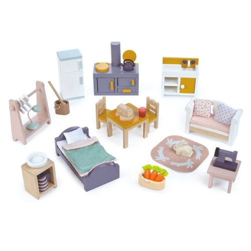 Tender Leaf Countryside Starter Wooden Furniture Set Tender Leaf Countryside Starter Wooden Furniture Set