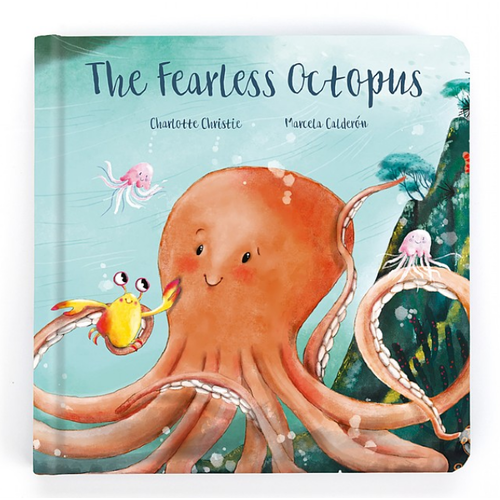 Jellycat Jellycat The Fearless Octopus Book Jellycat Jellycat The Fearless Octopus Book
