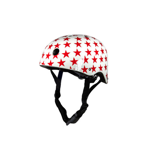 CoConuts Medium White Helmet With Stars CoConuts Medium White Helmet With Stars