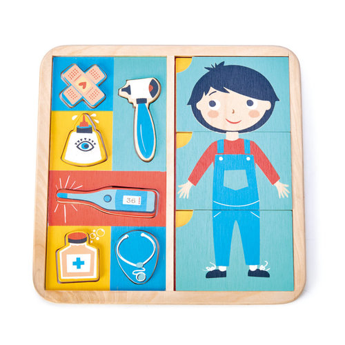Tender Leaf Ouch Wooden Puzzle Tender Leaf Ouch Wooden Puzzle