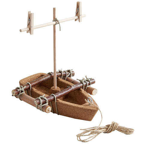 Terra Kids Terra Kids Cork Boat Kit Terra Kids Terra Kids Cork Boat Kit