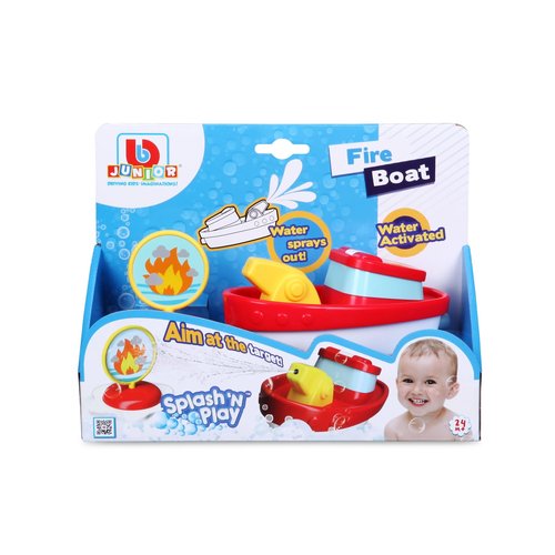 BBJ Splash N Play Fire Boat with Water Spray BBJ Splash N Play Fire Boat with Water Spray