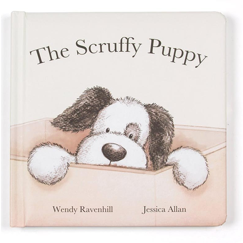 Jellycat Jellycat Scruffy Puppy Book Jellycat Jellycat Scruffy Puppy Book