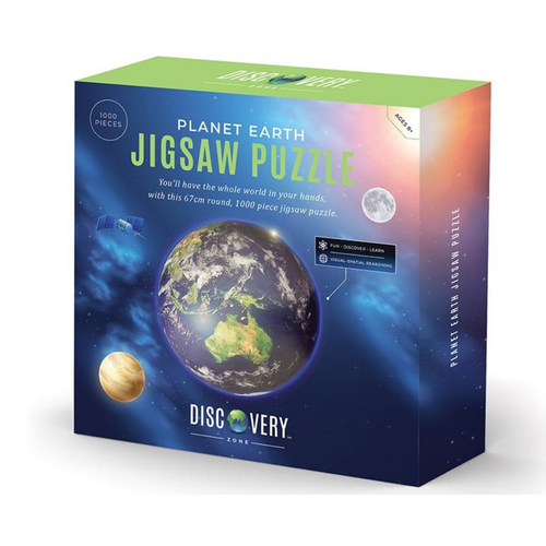 Discovery Zone Earth Jigsaw Puzzle - 1000pcs Discovery Zone Earth Jigsaw Puzzle - 1000pcs