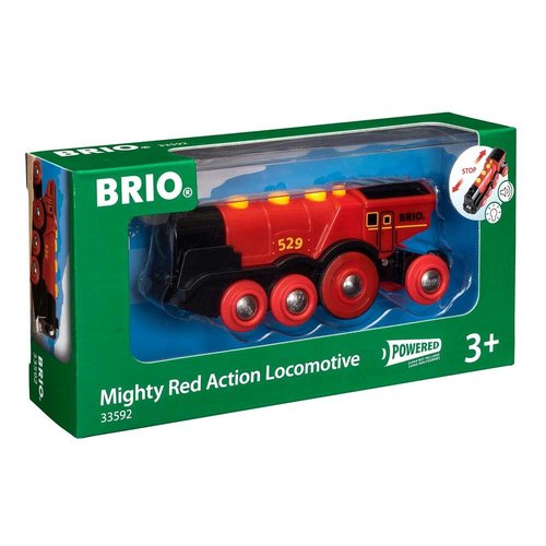 Brio Brio Mighty Red Action Locomotive Brio Brio Mighty Red Action Locomotive