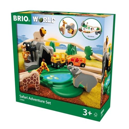 Brio BRIO Set - Safari Adventure Set, 26 pieces Brio BRIO Set - Safari Adventure Set, 26 pieces