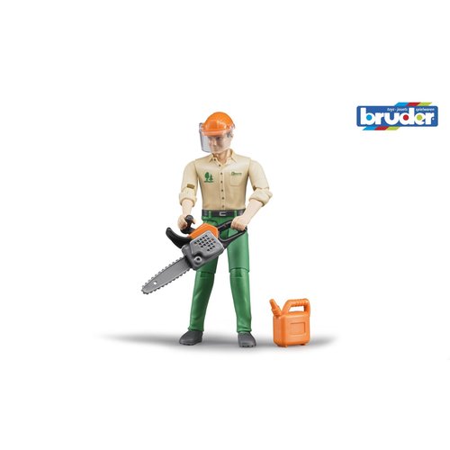 B World Forestry Worker with Accesories B World Forestry Worker with Accesories