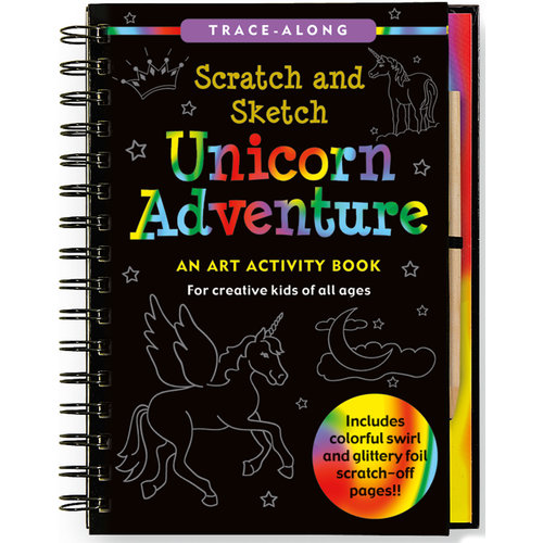 Peter Pauper Press Scratch And Sketch Unicorn Adventure Peter Pauper Press Scratch And Sketch Unicorn Adventure