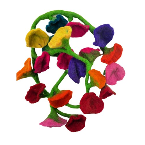 20 Felt Hanging Flowers 20 Felt Hanging Flowers