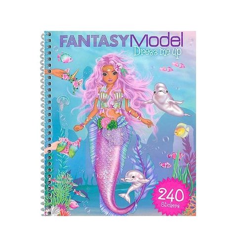 Fantasy Model Dress Me Up Sticker Book Fantasy Model Dress Me Up Sticker Book