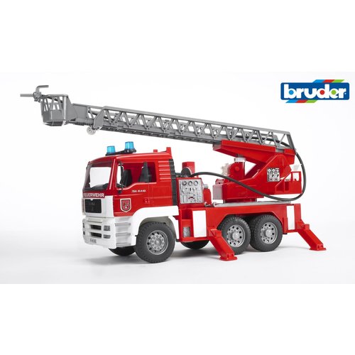 Bruder Fire Engine w/Water Pump & Lights Bruder Fire Engine w/Water Pump & Lights