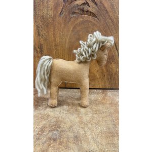 Large Felted Brown Horse