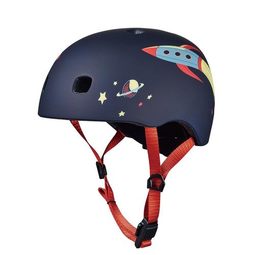 Micro Micro Kids Pattern Helmet - Rocket Small Micro Micro Kids Pattern Helmet - Rocket Small