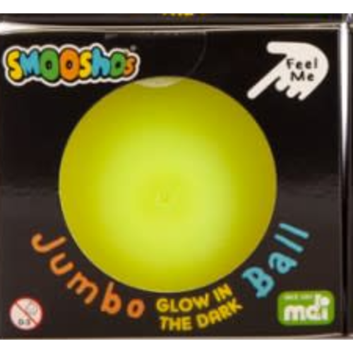 Smoosho's Jumbo Smooshos Ball Glow in the Dark Yellow Smoosho's Jumbo Smooshos Ball Glow in the Dark Yellow