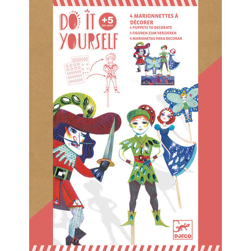 Djeco Do It Yourself Peter Pan Puppets Djeco Do It Yourself Peter Pan Puppets