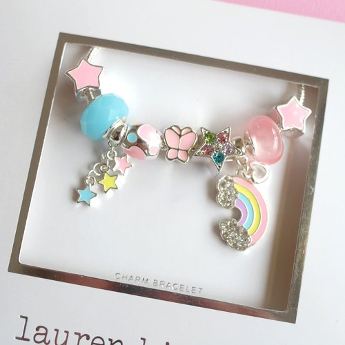 Lauren Hinkley Somewhere Over the Rainbow Charm Bracelet Lauren Hinkley Somewhere Over the Rainbow Charm Bracelet