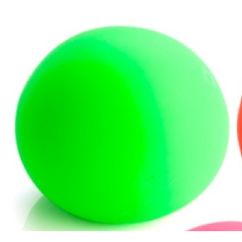 Smoosho Jumbo Neon Ball Green