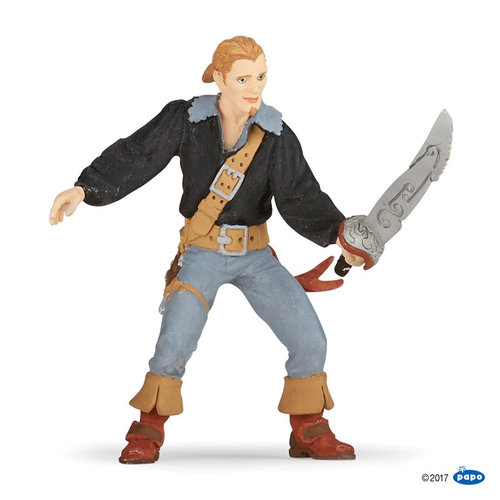 Pirate Hero Figurine- Green Dot Pirate Hero Figurine- Green Dot