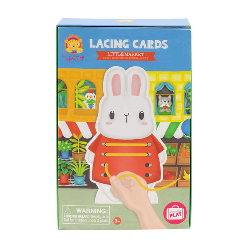 Tiger Tribe Lacing Cards Set - Little Market Tiger Tribe Lacing Cards Set - Little Market