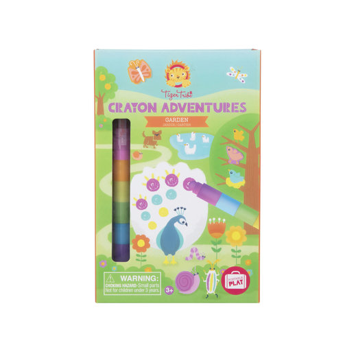 Tiger Tribe Crayon Adventures - Garden Tiger Tribe Crayon Adventures - Garden