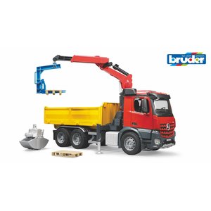 Bruder BR 1:16 MB Arocs Construction Truck with Crane & Accessories