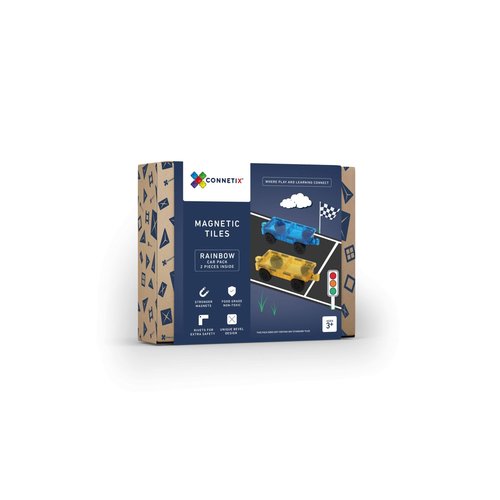 Connetix 2 Piece Car Pack Connetix 2 Piece Car Pack