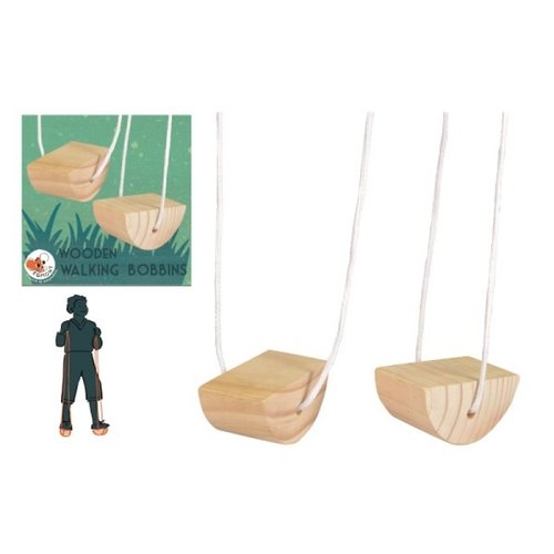 Wooden Walking Bobbins Wooden Walking Bobbins