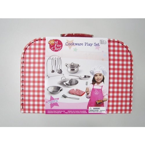 Cookware Set In Suitcase 13 Pieces Cookware Set In Suitcase 13 Pieces