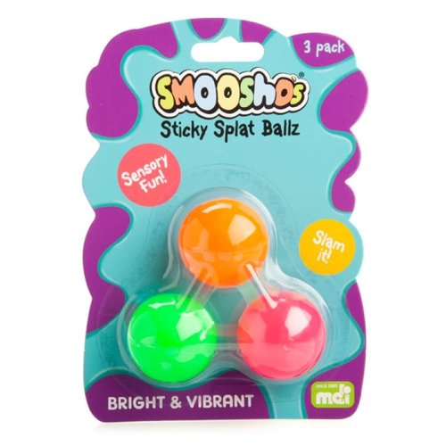 Smoosho's Sticky Splat Ballz - Set of 3 Smoosho's Sticky Splat Ballz - Set of 3