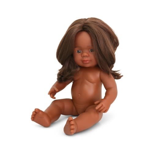 Miniland Miniland Doll - Australian Aboriginal Girl, 38 cm Miniland Miniland Doll - Australian Aboriginal Girl, 38 cm
