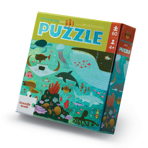 Foil Puzzle 60 pc - Shimmering Sea Foil Puzzle 60 pc - Shimmering Sea