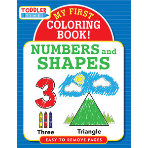 My First Colouring Book - Numbers And Shapes