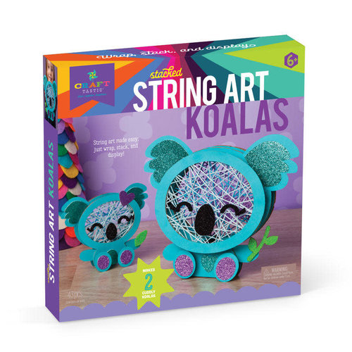 Ann Williams - Craft-tastic Stacked String Art Koalas Ann Williams - Craft-tastic Stacked String Art Koalas