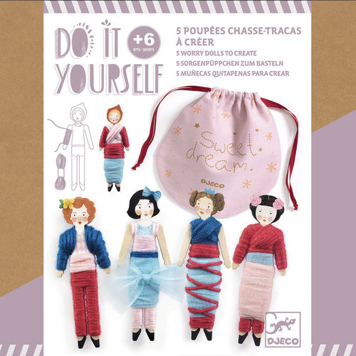 Djeco Do It Yourself Sweet Night Dolls Djeco Do It Yourself Sweet Night Dolls