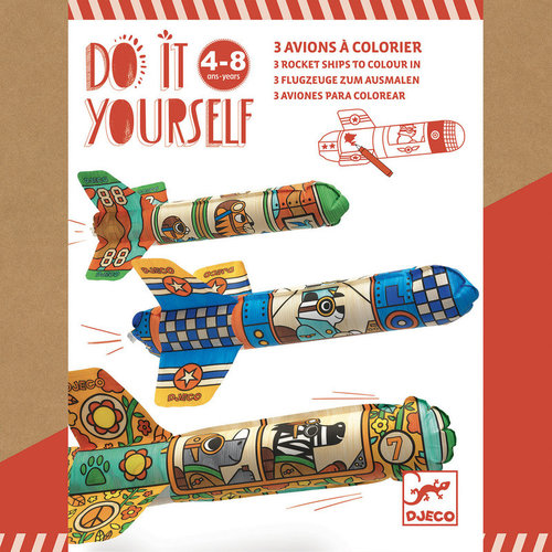 Djeco Do It Yourself To The Sky Rockets Djeco Do It Yourself To The Sky Rockets