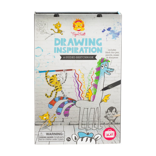 Tiger Tribe Drawing Inspiration - A Guided Sketchbook Tiger Tribe Drawing Inspiration - A Guided Sketchbook
