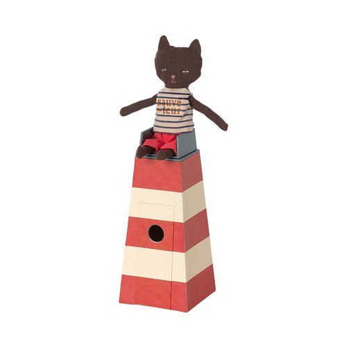 Maileg Lifeguard Tower With Cat Maileg Lifeguard Tower With Cat