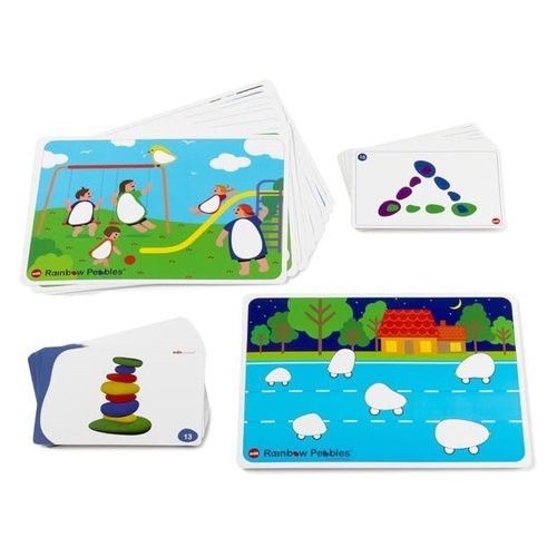 Rainbow Pebbles Activity Cards Set of 47 Rainbow Pebbles Activity Cards Set of 47