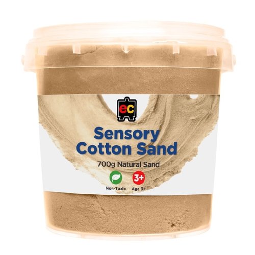 Sensory Sand 700g Tub ( Natural ) Sensory Sand 700g Tub ( Natural )