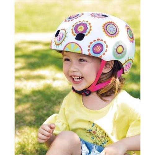 Micro Kids Scooter Bike Helmet Dot Pattern ( Medium ) Micro Kids Scooter Bike Helmet Dot Pattern ( Medium )