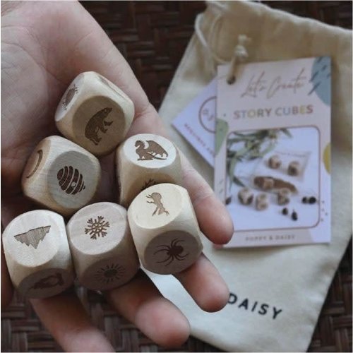 Mini Eco Bags Story Cubes Mini Eco Bags Story Cubes