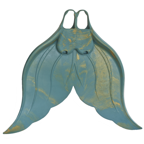Womens Mer'fins Aqua AUS 5-7 Womens Mer'fins Aqua AUS 5-7