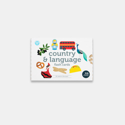 Two Little Ducklings Country and Language Flash Cards Two Little Ducklings Country and Language Flash Cards