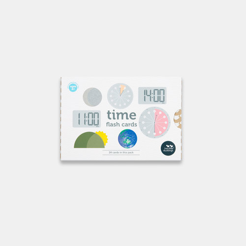 Two Little Ducklings Time Flash Cards Two Little Ducklings Time Flash Cards