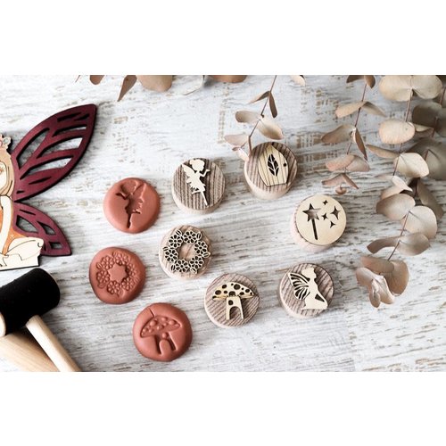 Wooden Stampers - Enchanted Garden Wooden Stampers - Enchanted Garden